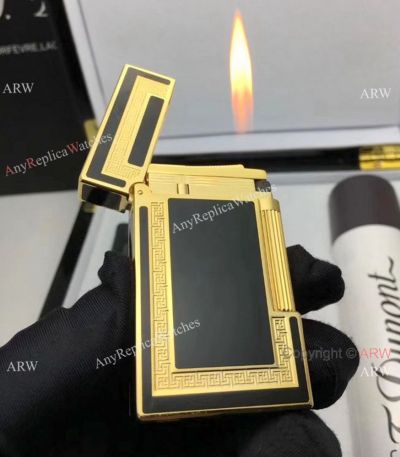 Wholesale and Retail S.T Dupont Gold Lighter - Buy Replica